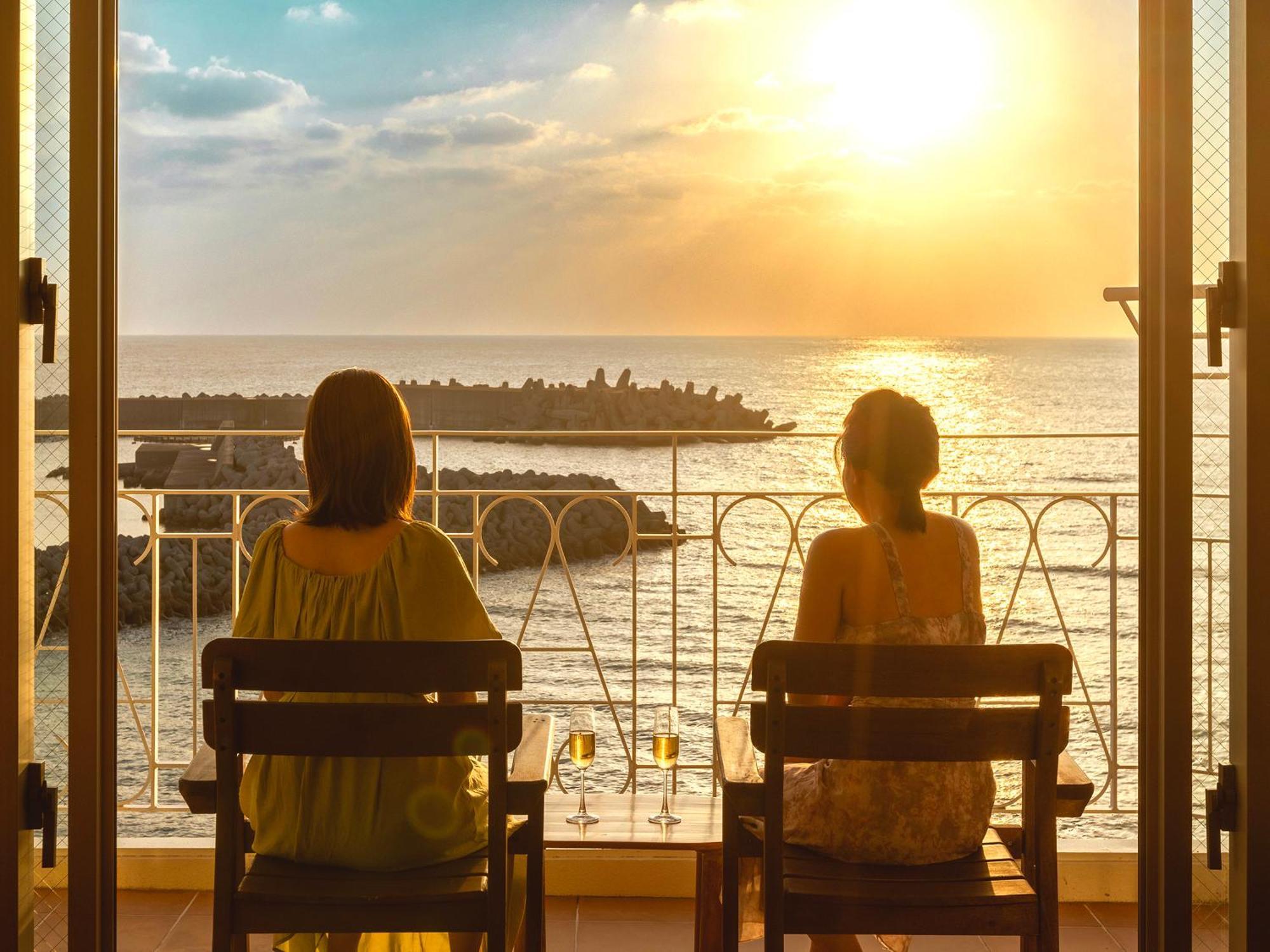 Umi No Terrace Yomitan Toya Hotell Eksteriør bilde