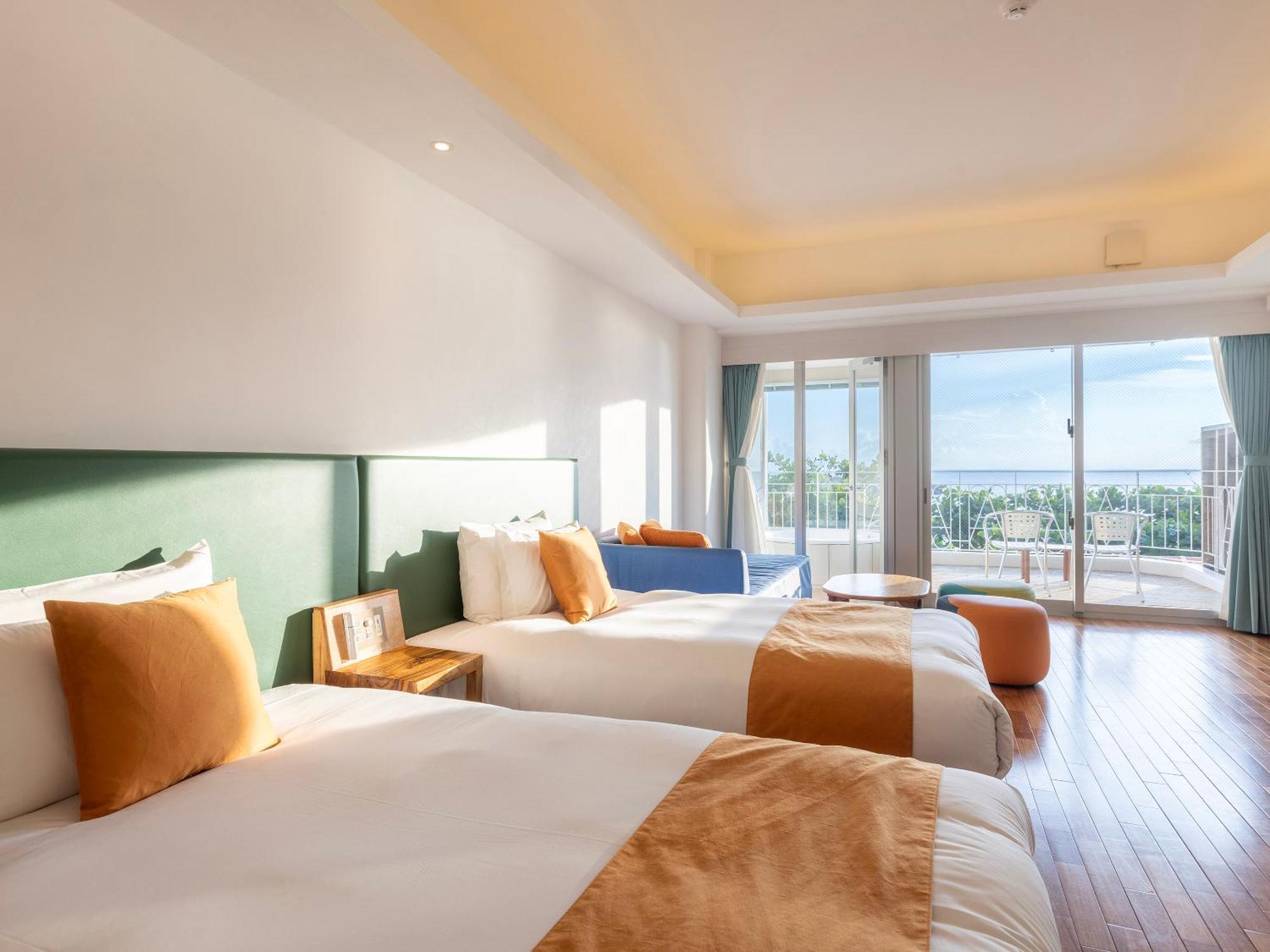 Umi No Terrace Yomitan Toya Hotell Eksteriør bilde