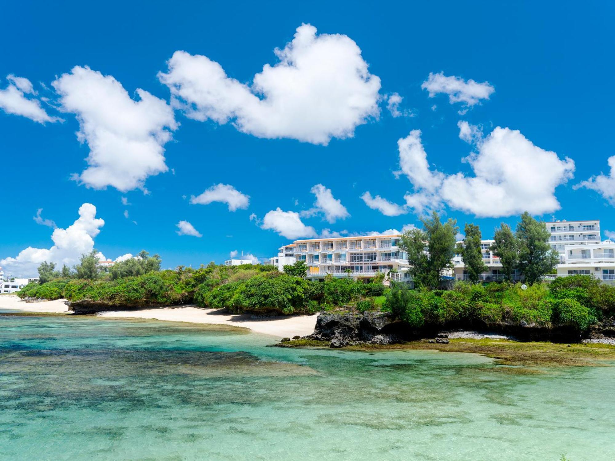 Umi No Terrace Yomitan Toya Hotell Eksteriør bilde