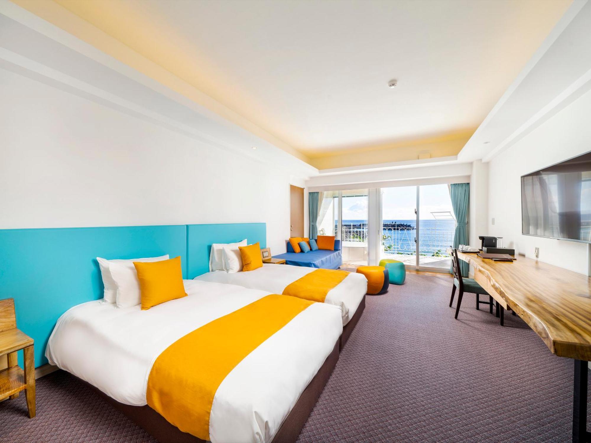 Umi No Terrace Yomitan Toya Hotell Eksteriør bilde